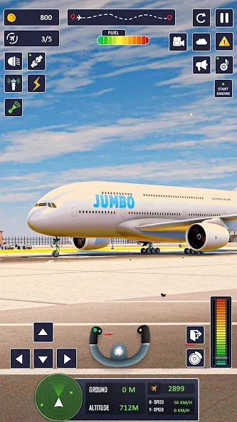 Airplane Game Flight Simulator — скриншот 4 Airplane Game Flight Simulator — скриншот 4