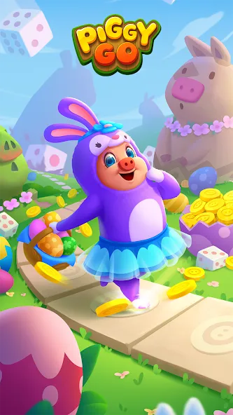 Piggy GO - Clash of Coin — скриншот 1