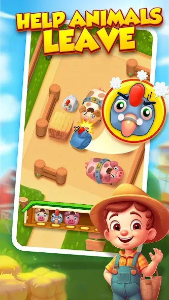 Farm Fun - Animal Parking Game — скриншот 3 Farm Fun - Animal Parking Game — скриншот 3