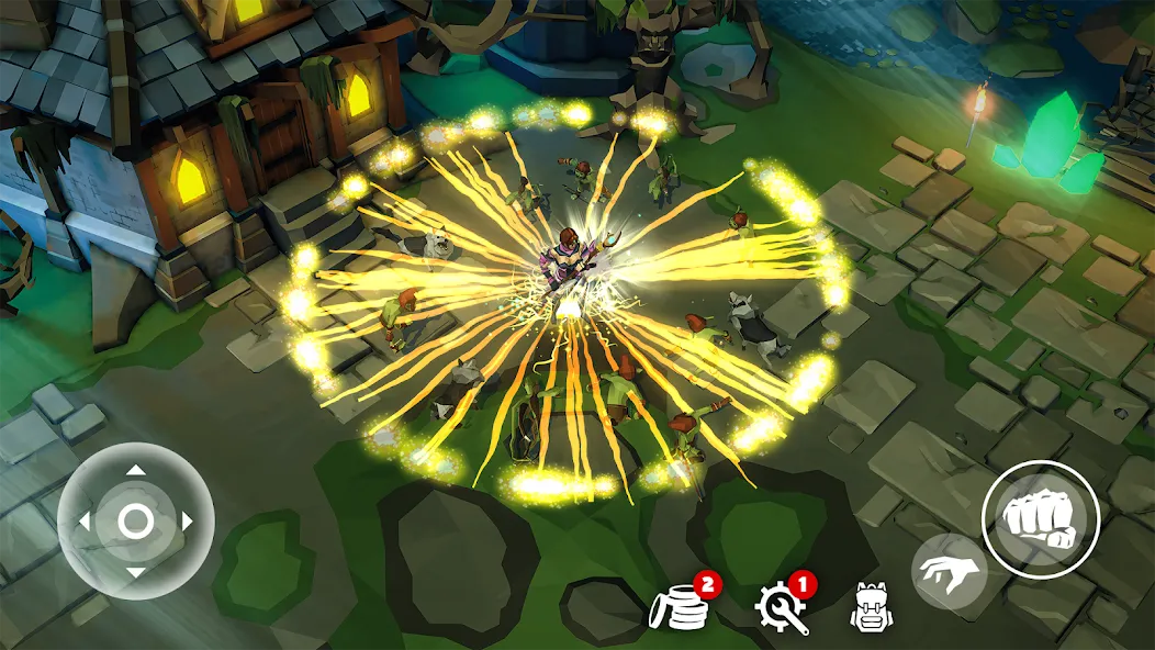 Polygon Fantasy: Action RPG — скриншот 1