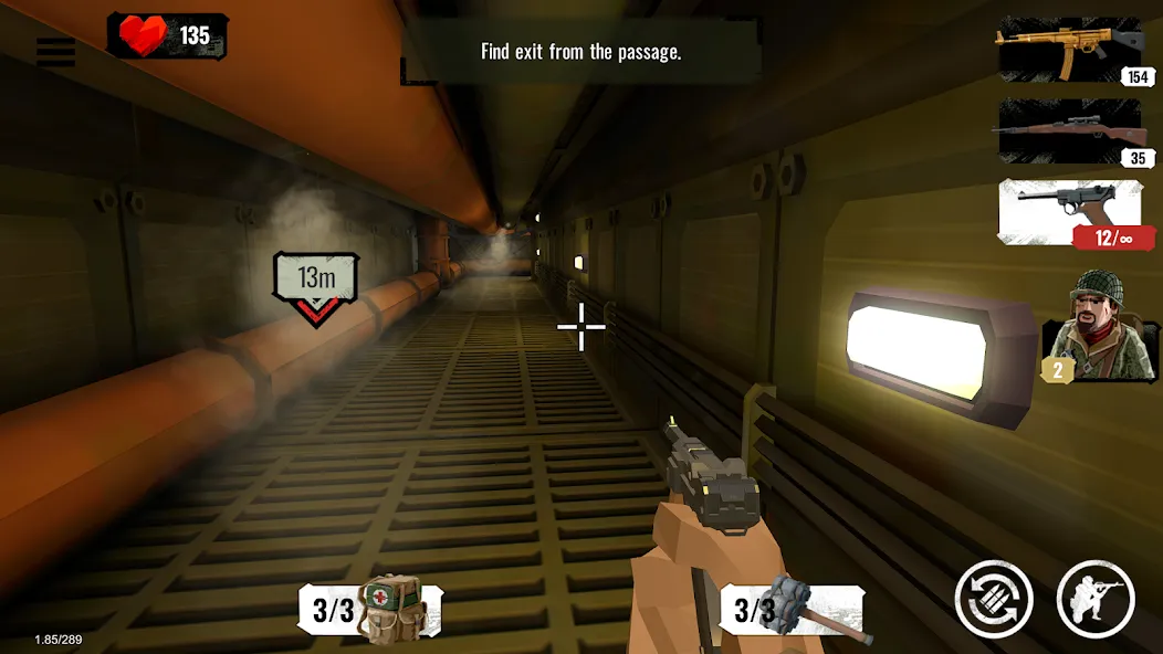 World War Polygon: WW2 shooter — скриншот 1