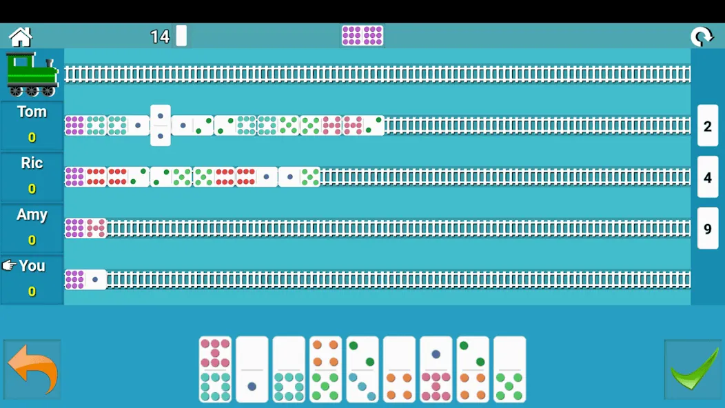 Train Dominoes — скриншот 3 Train Dominoes — скриншот 3