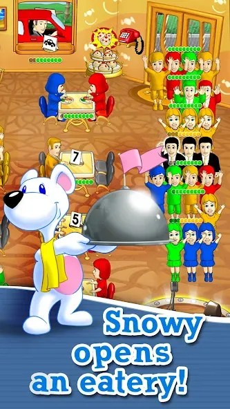 Lunch Rush HD Restaurant Games — скриншот 1 Lunch Rush HD Restaurant Games — скриншот 1
