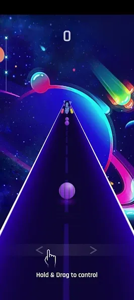 Siren Head Forest Neon ball — скриншот 4