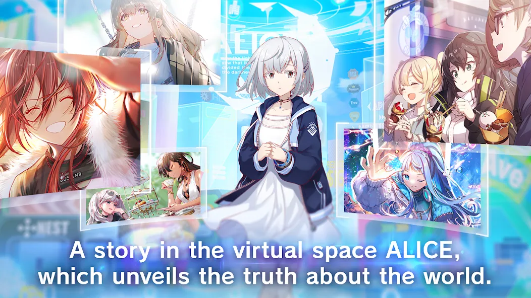 ALICE Fiction - Puzzle RPG — скриншот 1 ALICE Fiction - Puzzle RPG — скриншот 1