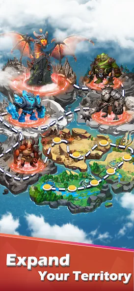 Animal Lords : Merge & Rumble — скриншот 3 Animal Lords : Merge & Rumble — скриншот 3