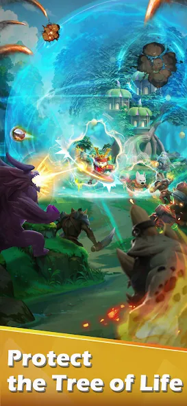Animal Lords : Merge & Rumble — скриншот 4 Animal Lords : Merge & Rumble — скриншот 4