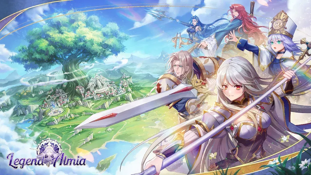 Legend of Almia:idle RPG — скриншот 1 Legend of Almia:idle RPG — скриншот 1