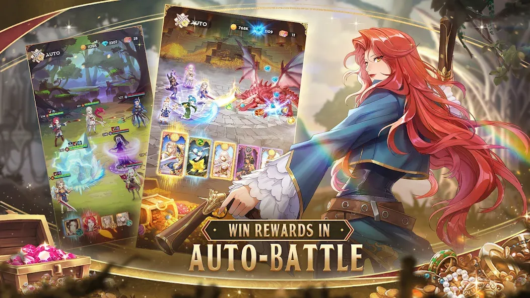 Legend of Almia:idle RPG — скриншот 3 Legend of Almia:idle RPG — скриншот 3
