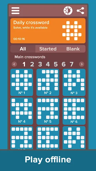 Crossword: Grand collection — скриншот 3