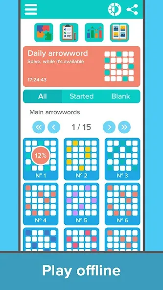 Crossword: Arrowword puzzles — скриншот 3
