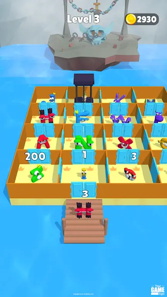 Alphabet Battle: Room Maze — скриншот 3