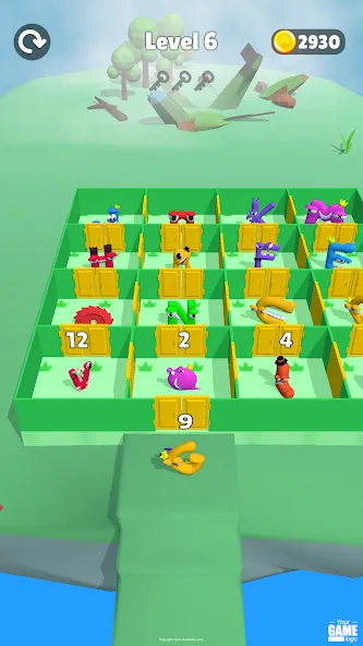 Alphabet Battle: Room Maze — скриншот 5