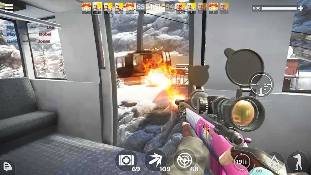 AWP Mode: Online Sniper Action — скриншот 4 AWP Mode: Online Sniper Action — скриншот 4
