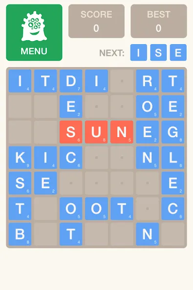 Word Monster Puzzle — скриншот 1