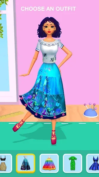 Doll Makeover - DIY 3D Dolly — скриншот 4 Doll Makeover - DIY 3D Dolly — скриншот 4