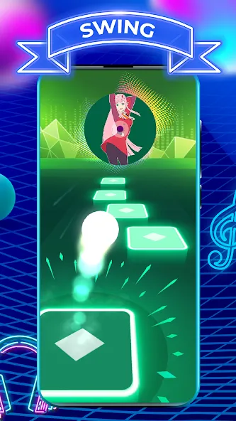 Tiles Hop: EDM Rush — скриншот 1