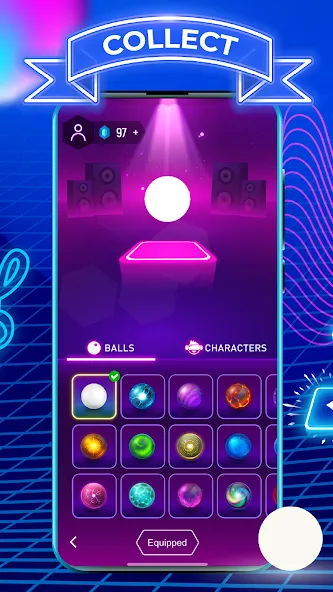 Tiles Hop: EDM Rush — скриншот 2