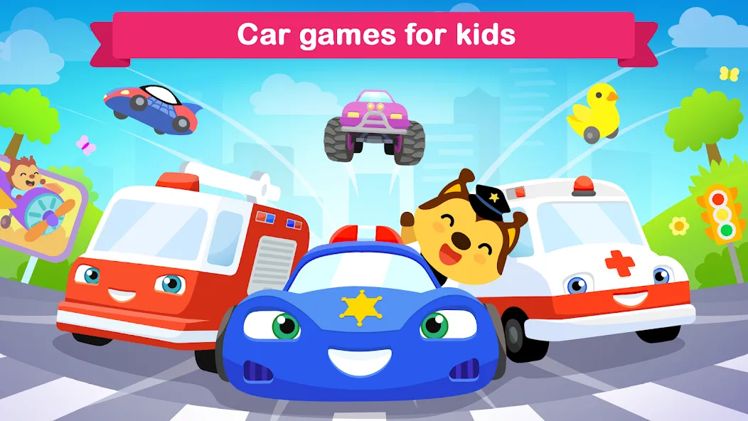 Car games for kids & toddler — скриншот 1