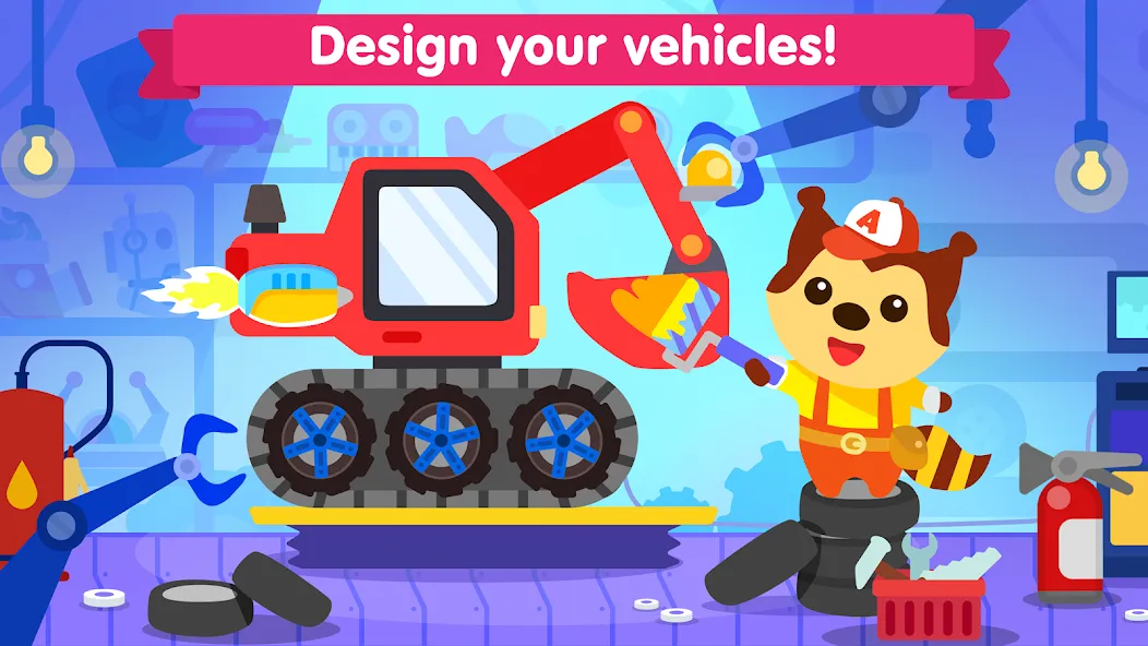 Car games for toddlers & kids — скриншот 1