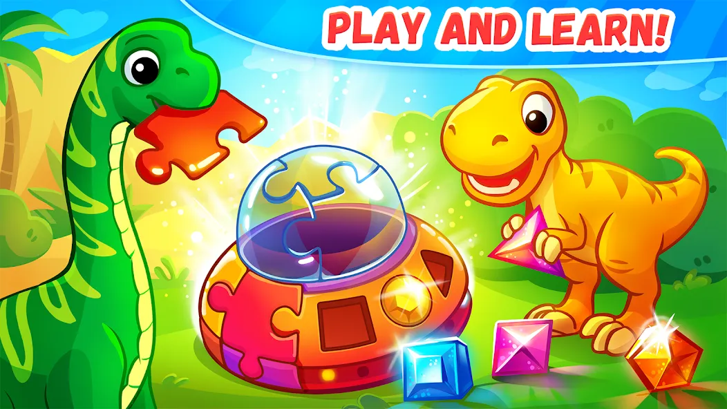 Dinosaur games for kids age 2 — скриншот 2