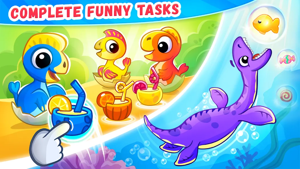 Dinosaur games for kids age 2 — скриншот 3