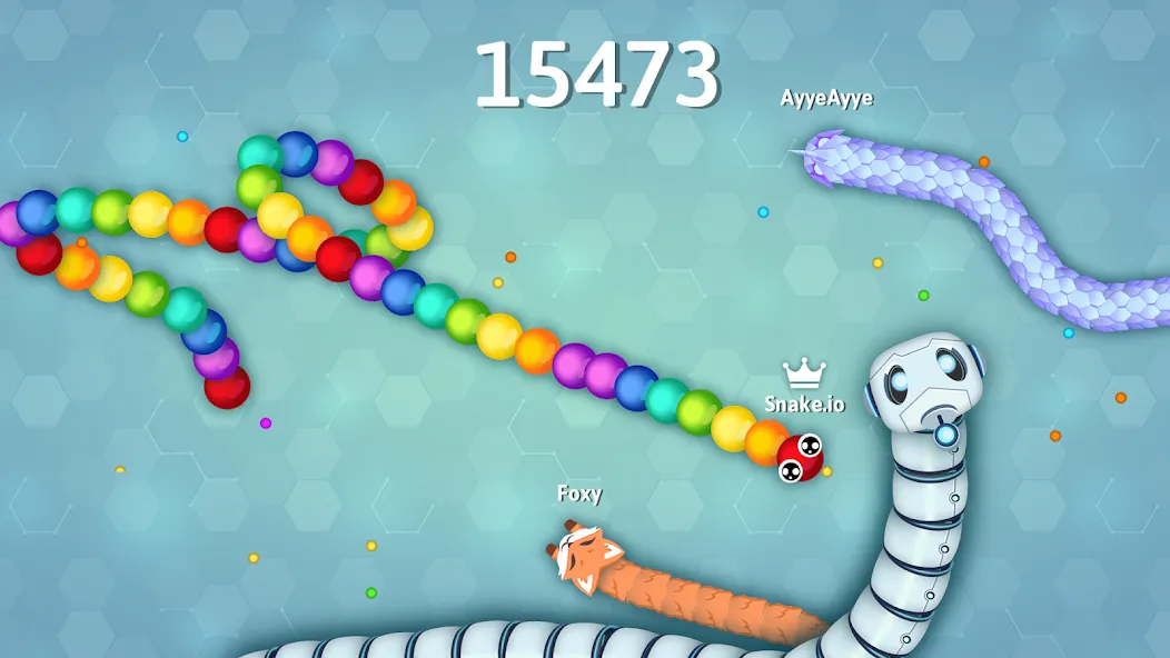 Snake.io - Fun Snake .io Games — скриншот 2 Snake.io - Fun Snake .io Games — скриншот 2