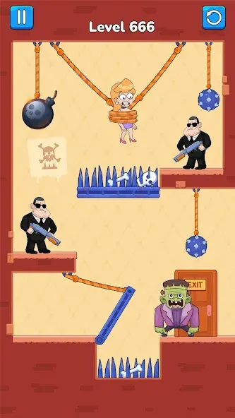 Cut Master: Fun Rope Cut Game — скриншот 5