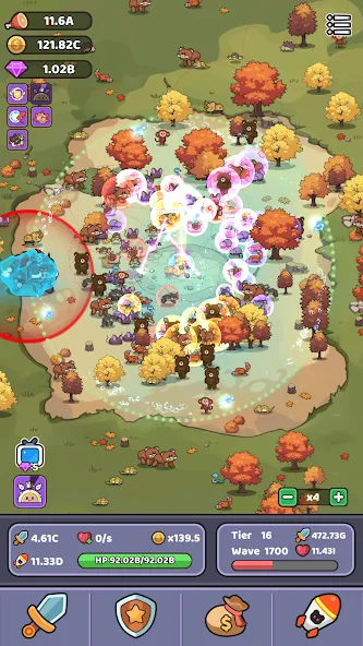 Wild Survival - Idle Defense — скриншот 3