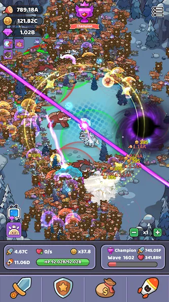 Wild Survival - Idle Defense — скриншот 4