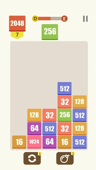 Target 2048 — скриншот 3 Target 2048 — скриншот 3