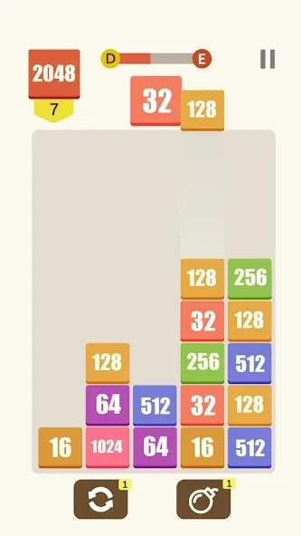 Target 2048 — скриншот 4 Target 2048 — скриншот 4