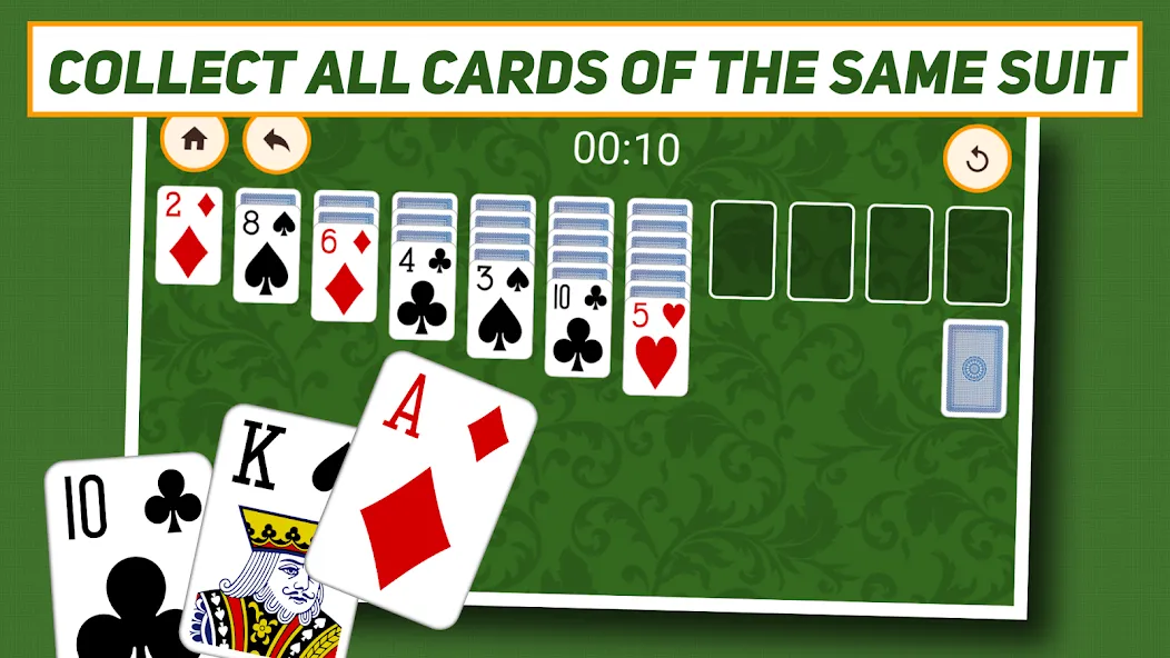 Klondike Solitaire: Classic — скриншот 3 Klondike Solitaire: Classic — скриншот 3