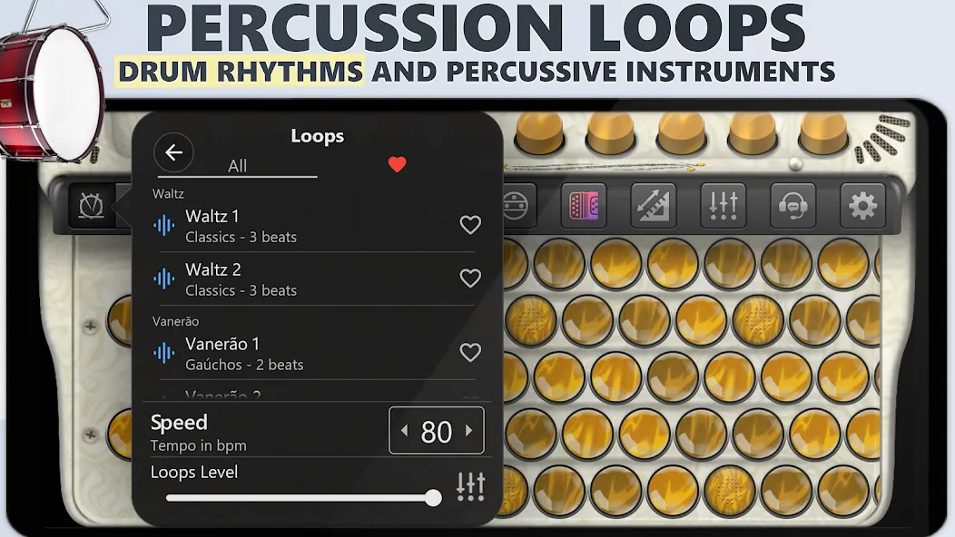Accordion Chromatic Button — скриншот 3