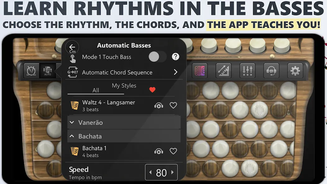 Accordion Chromatic Button — скриншот 4