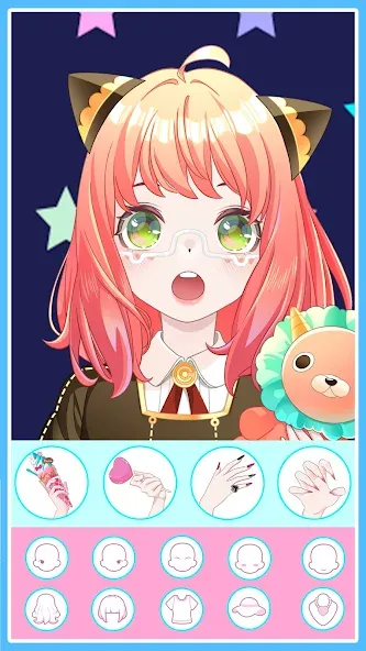 Anime Avatar Maker 2: Dress Up — скриншот 3