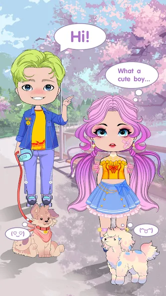 Chibi Doll Dress Up Games — скриншот 5