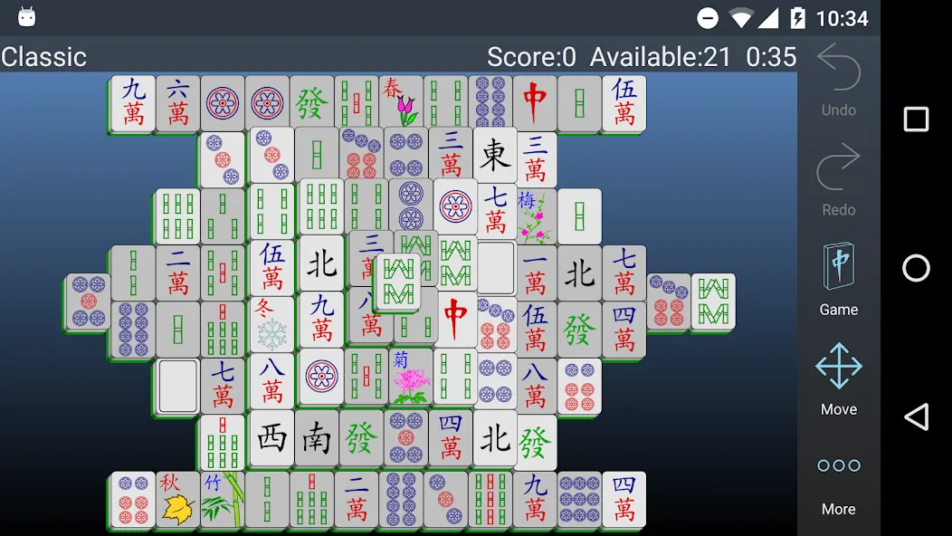 Mahjongg Builder — скриншот 2