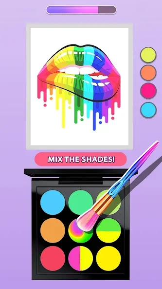 Makeup Kit - Color Mixing — скриншот 1