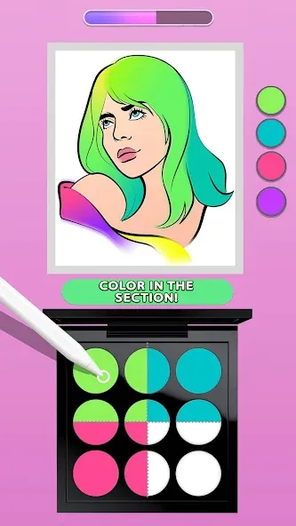 Makeup Kit - Color Mixing — скриншот 4