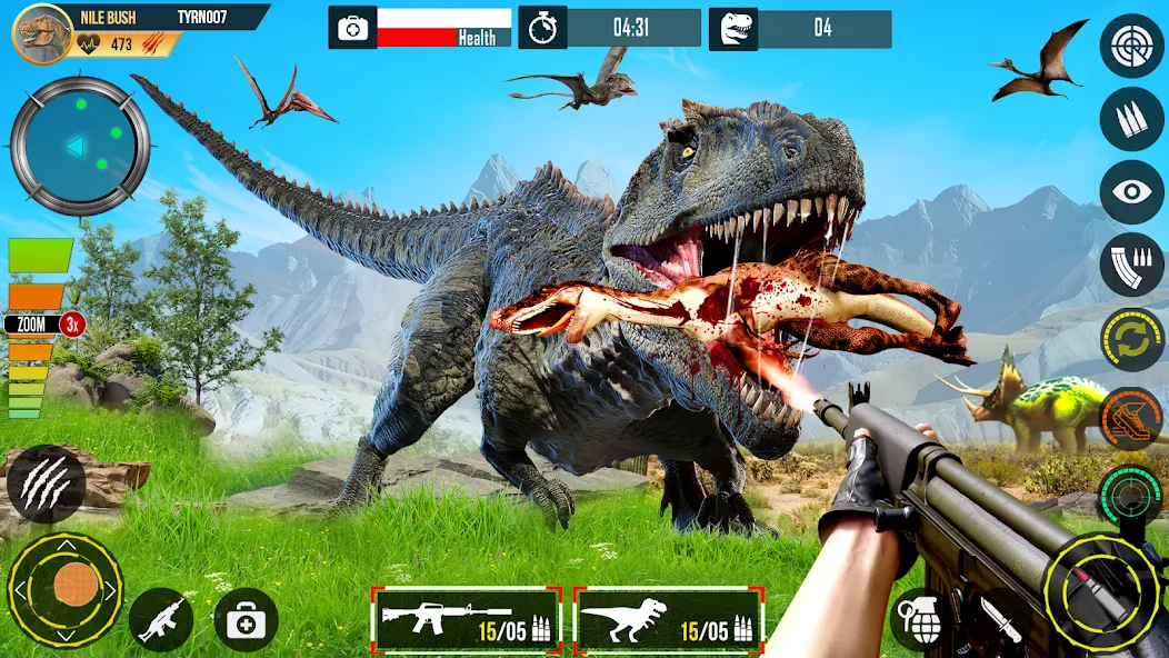 Real Dino Hunting Gun Games — скриншот 2 Real Dino Hunting Gun Games — скриншот 2