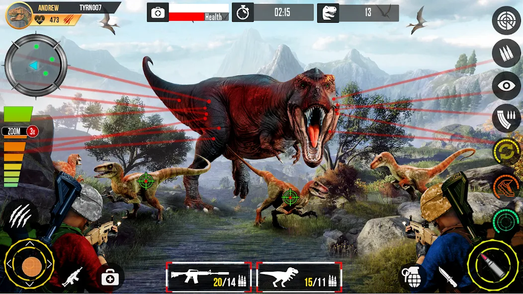 Real Dino Hunting Gun Games — скриншот 3 Real Dino Hunting Gun Games — скриншот 3