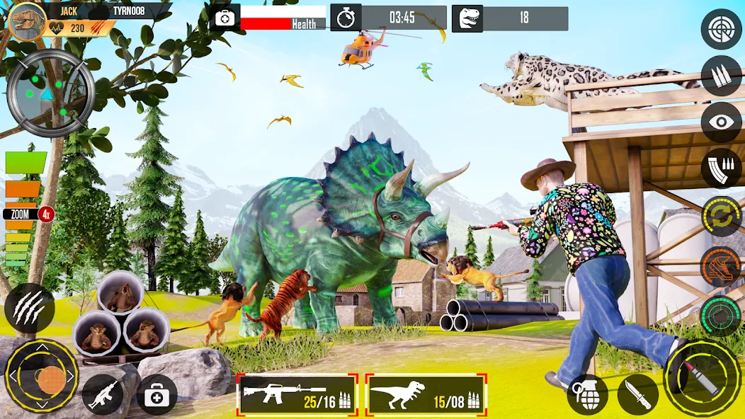 Real Dino Hunting Gun Games — скриншот 4 Real Dino Hunting Gun Games — скриншот 4