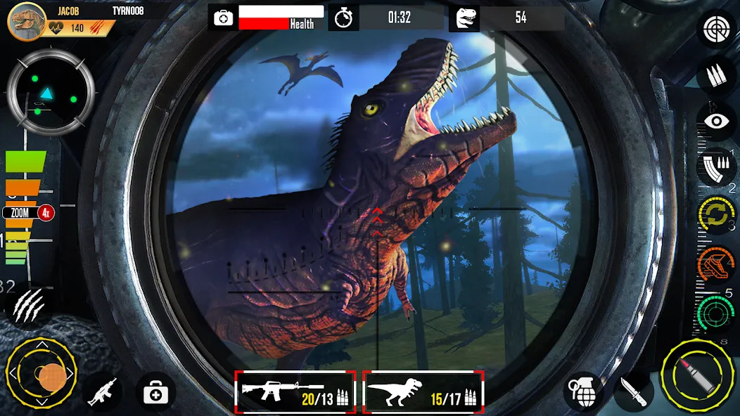 Real Dino Hunting Gun Games — скриншот 5
