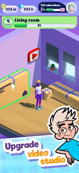 A4 Vlogger: Streamer simulator — скриншот 2