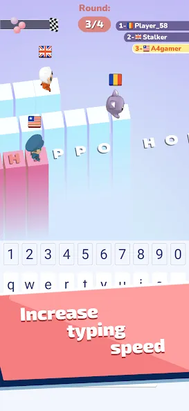 A4 Typer - Play and increase y — скриншот 5
