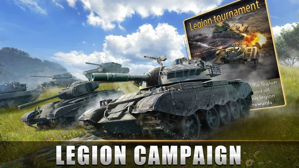 Tank Warfare: PvP Battle Game — скриншот 3 Tank Warfare: PvP Battle Game — скриншот 3