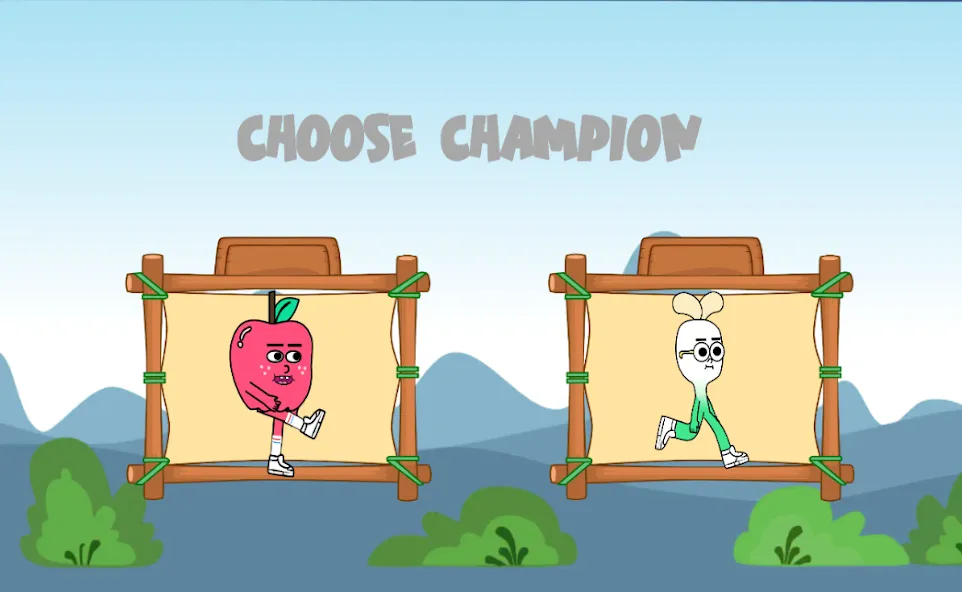 Apple and Onion Running Game — скриншот 5