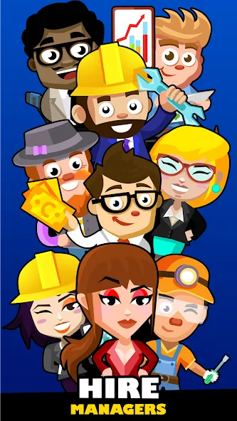 Idle Smartphone Tycoon Factory — скриншот 3