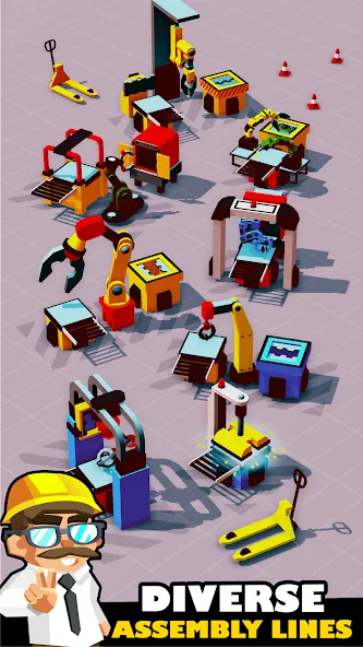 Idle Smartphone Tycoon Factory — скриншот 4
